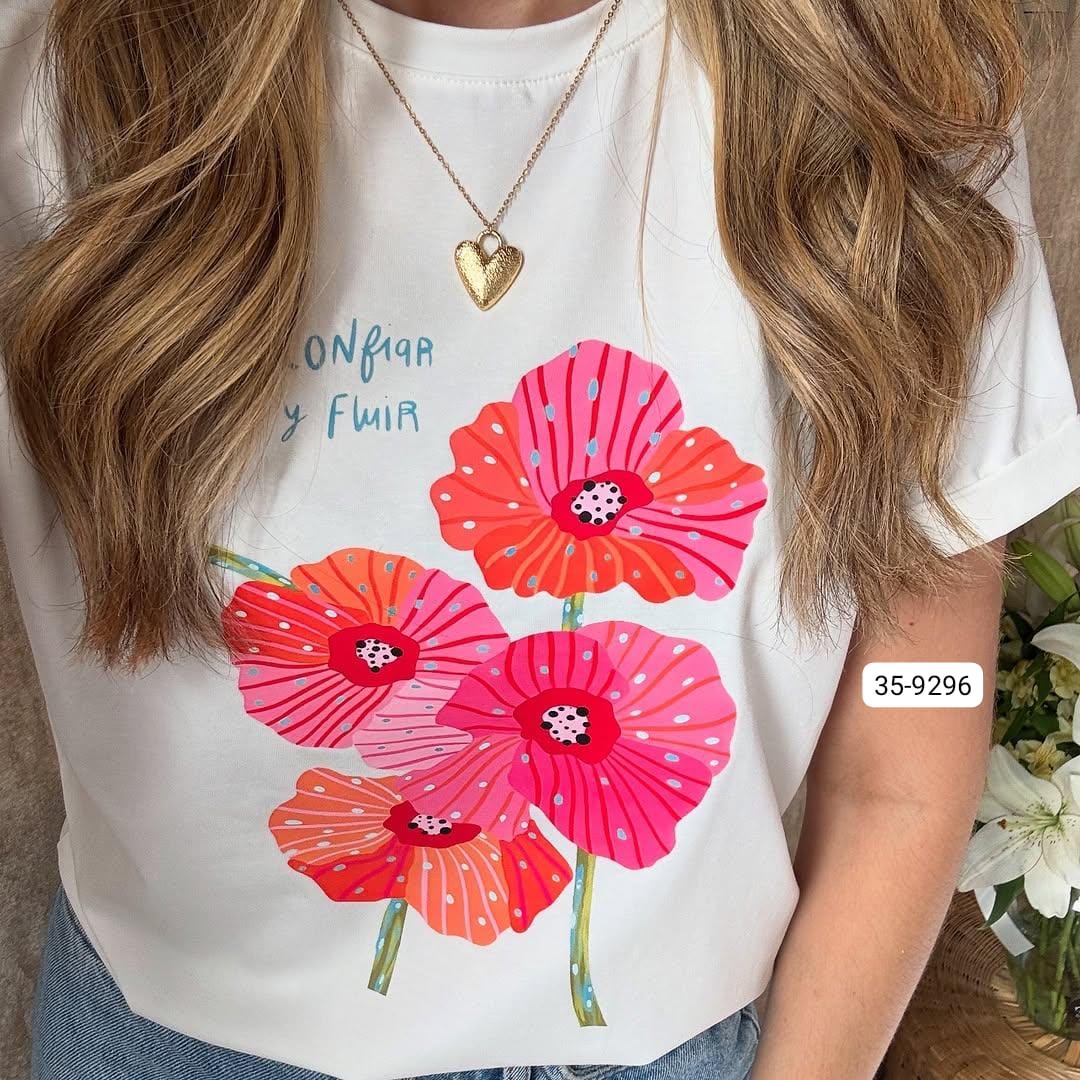 Camiseta Para Mujer 35-9296 (M)