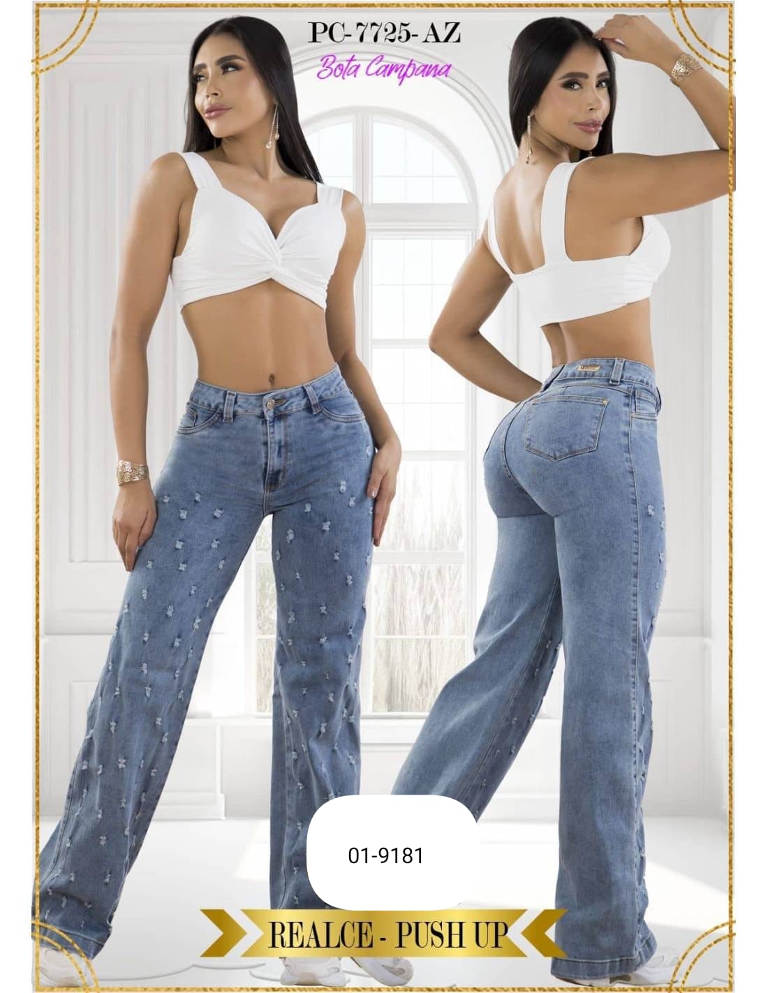 Jean Para Mujer 01-9181 (S)
