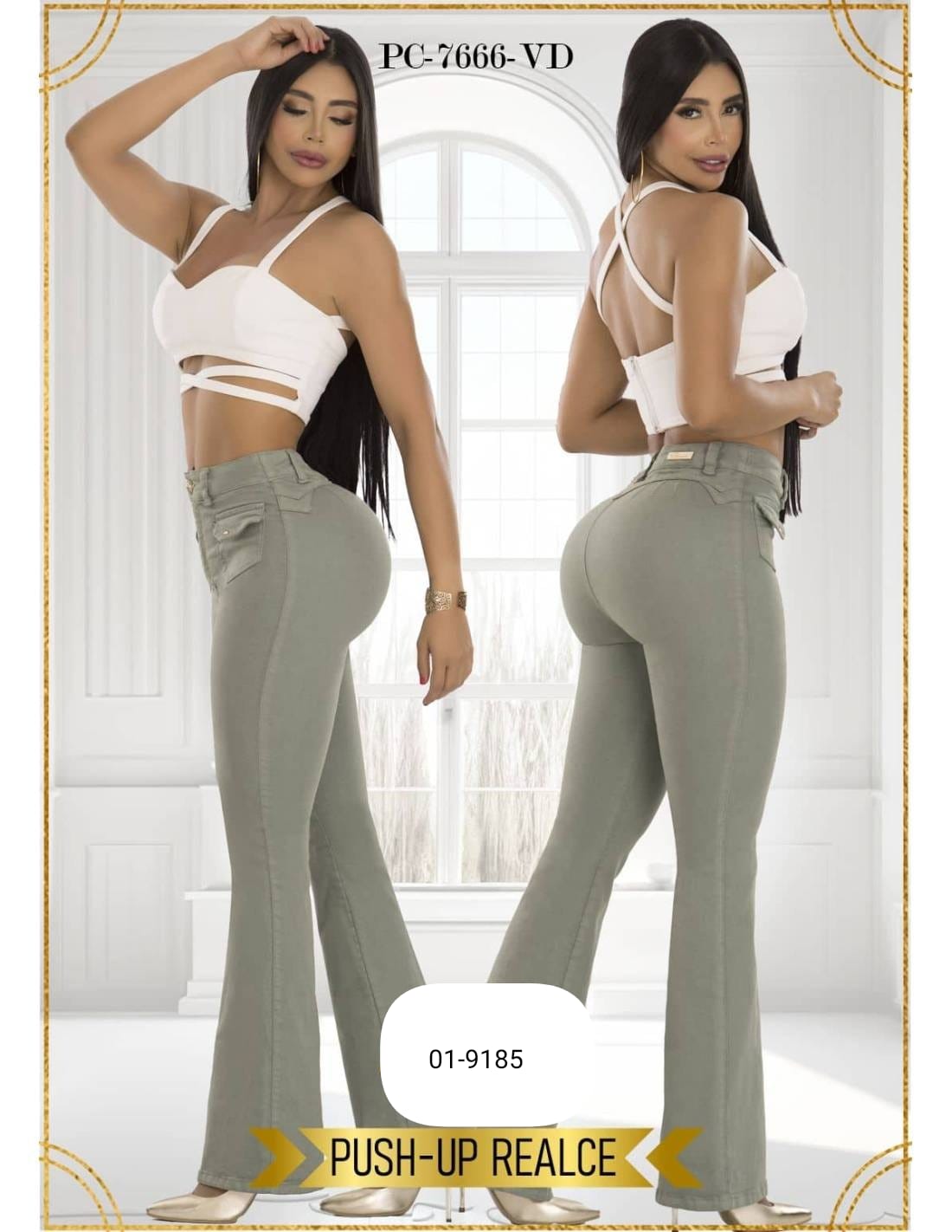 Jean Para Mujer 01-9185 (S)