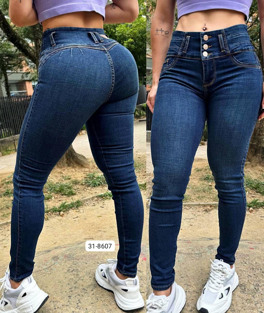 Jean Para Mujer 31-8607 (M)