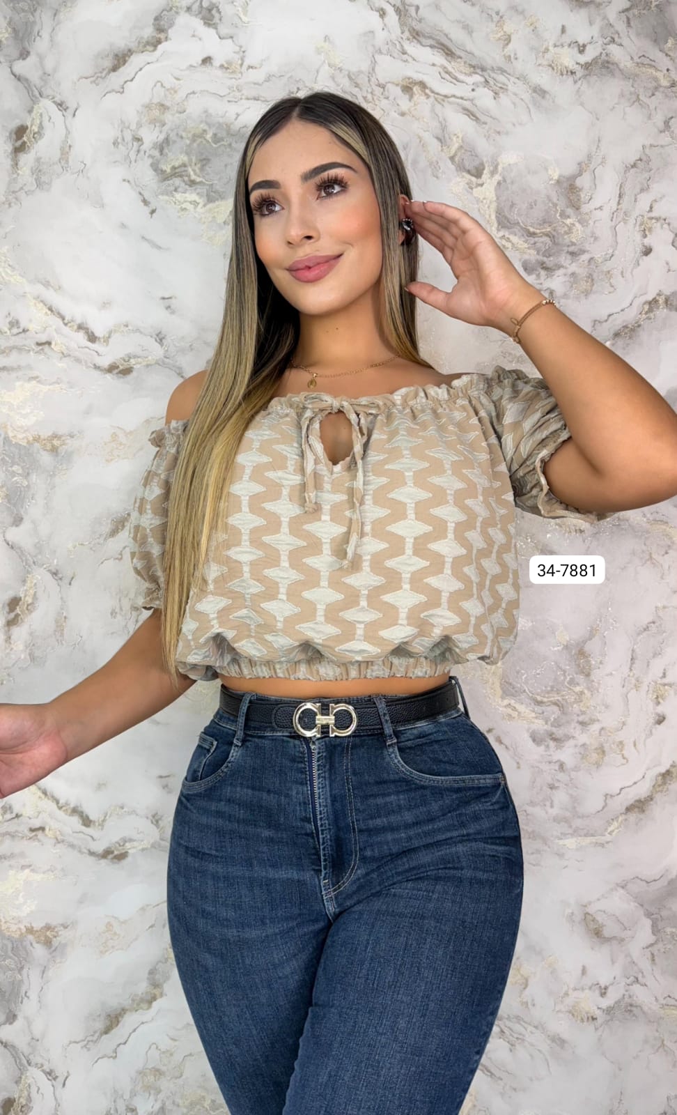 Blusa Para Mujer 34-7881 (M)