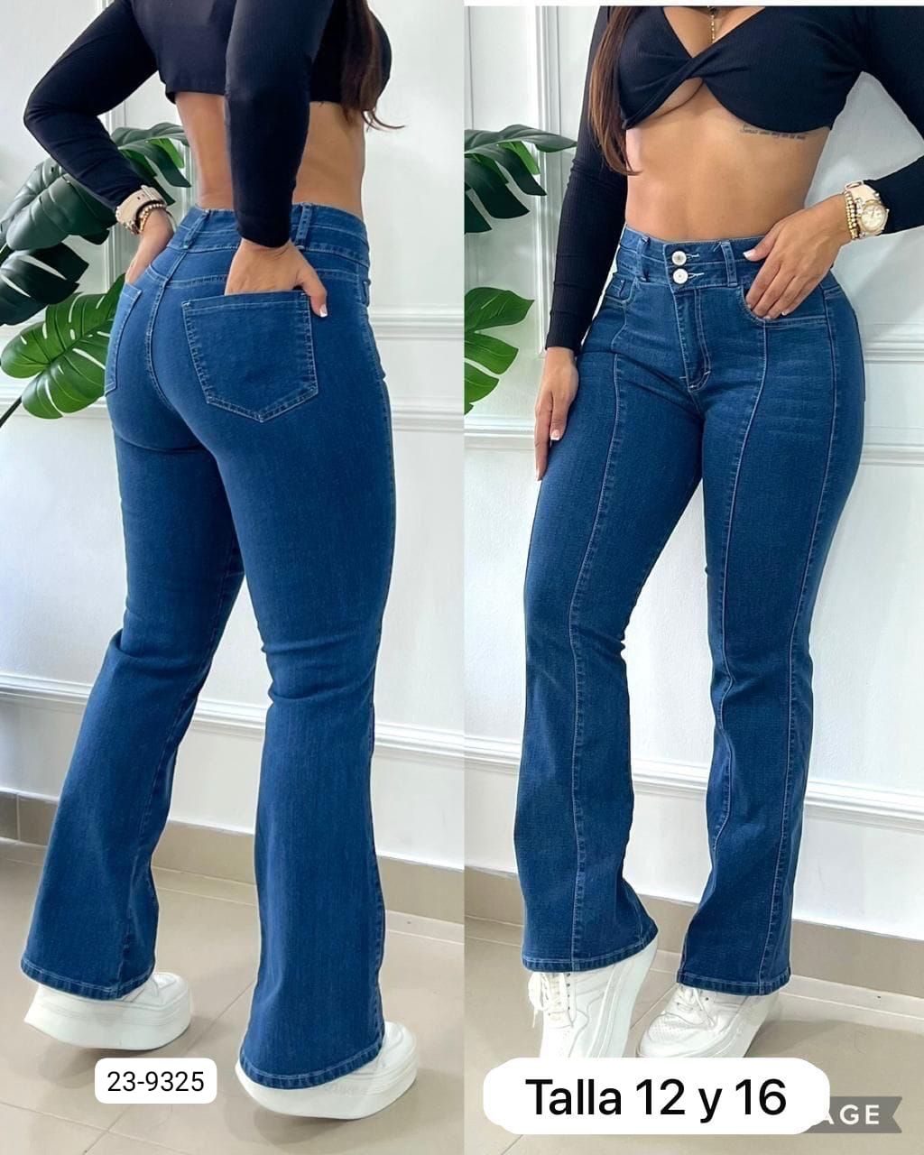 Jean Para Mujer 23-9325 (M)