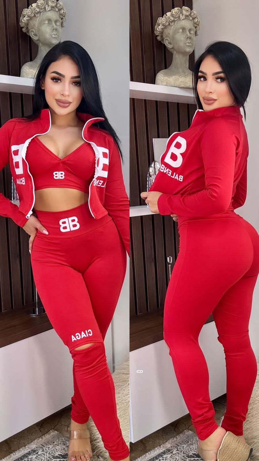 Conjunto Deportivo Para Mujer 23-8736 (J)