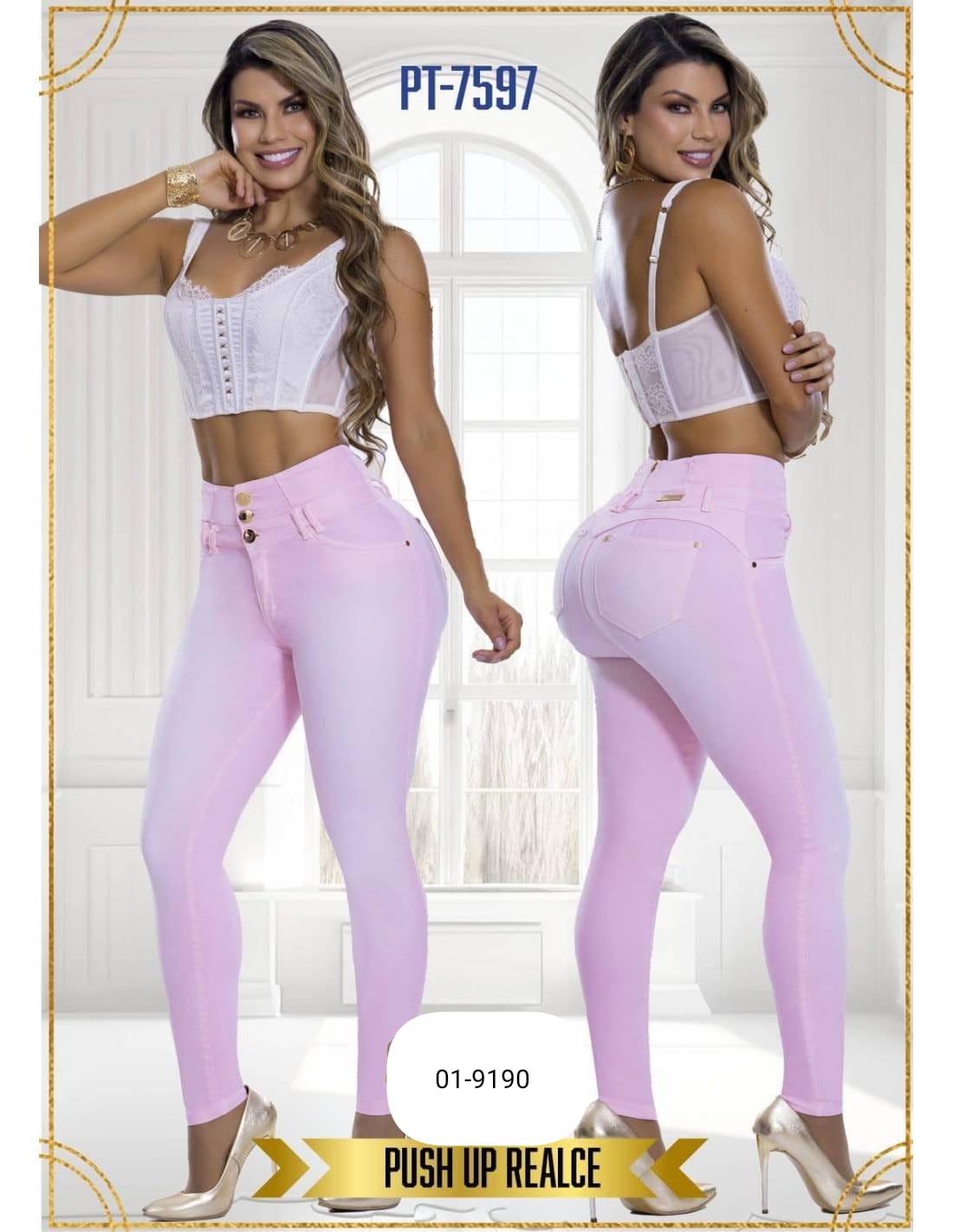 Jean Para Mujer 01-9190 (S)