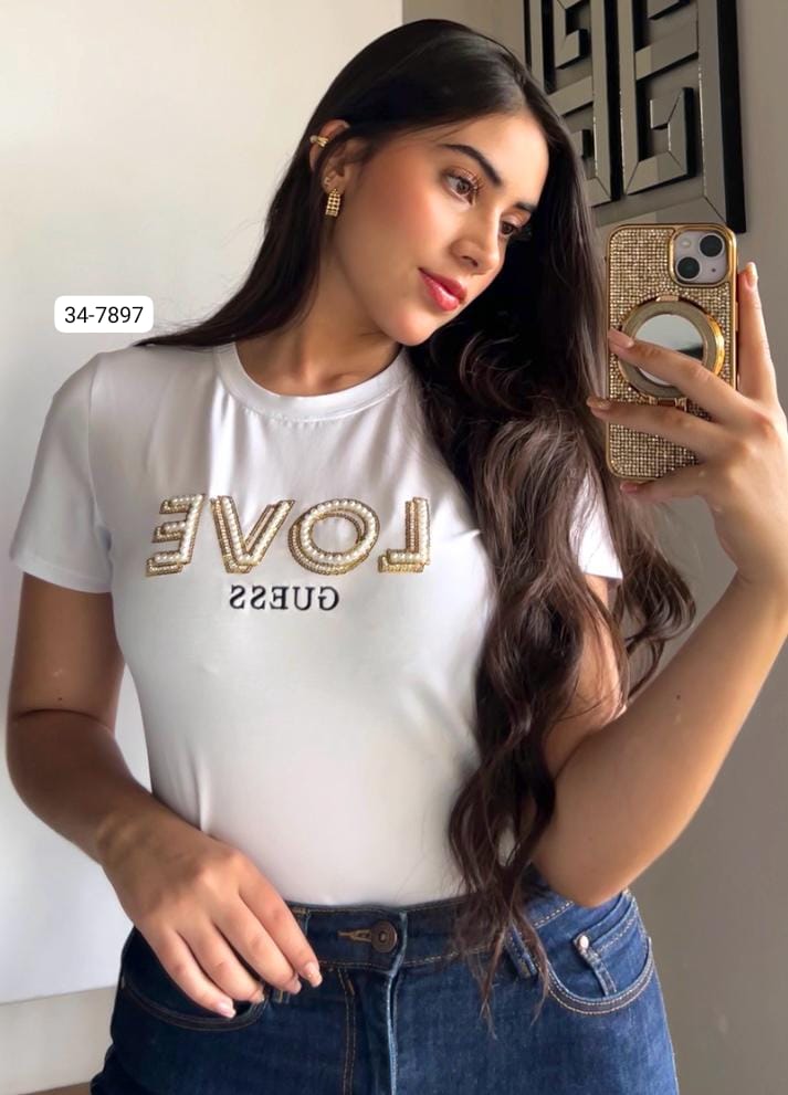 Camiseta Para Mujer 34-7897 (M)