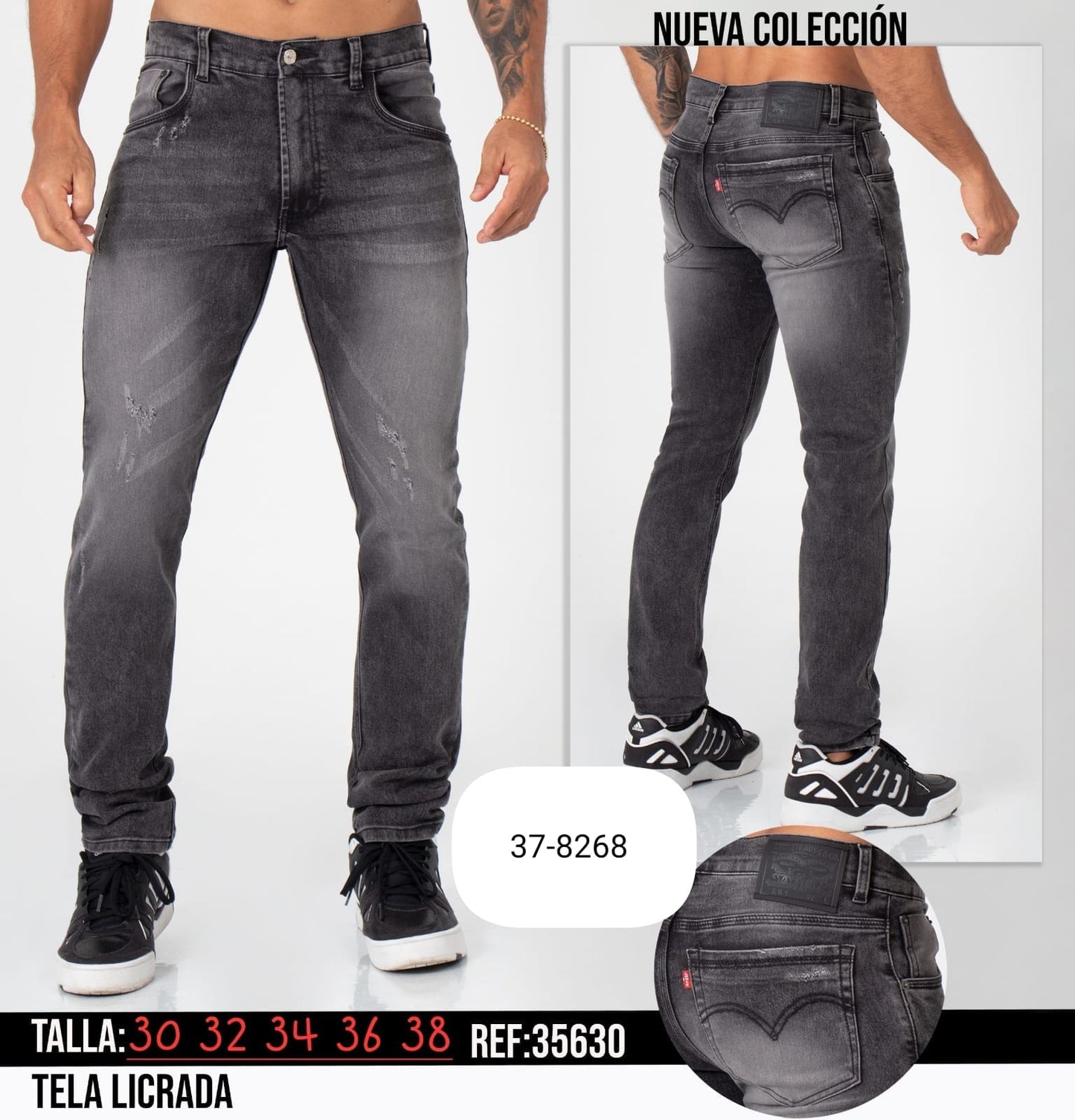 Jean Para Hombre 37-8268 (S)
