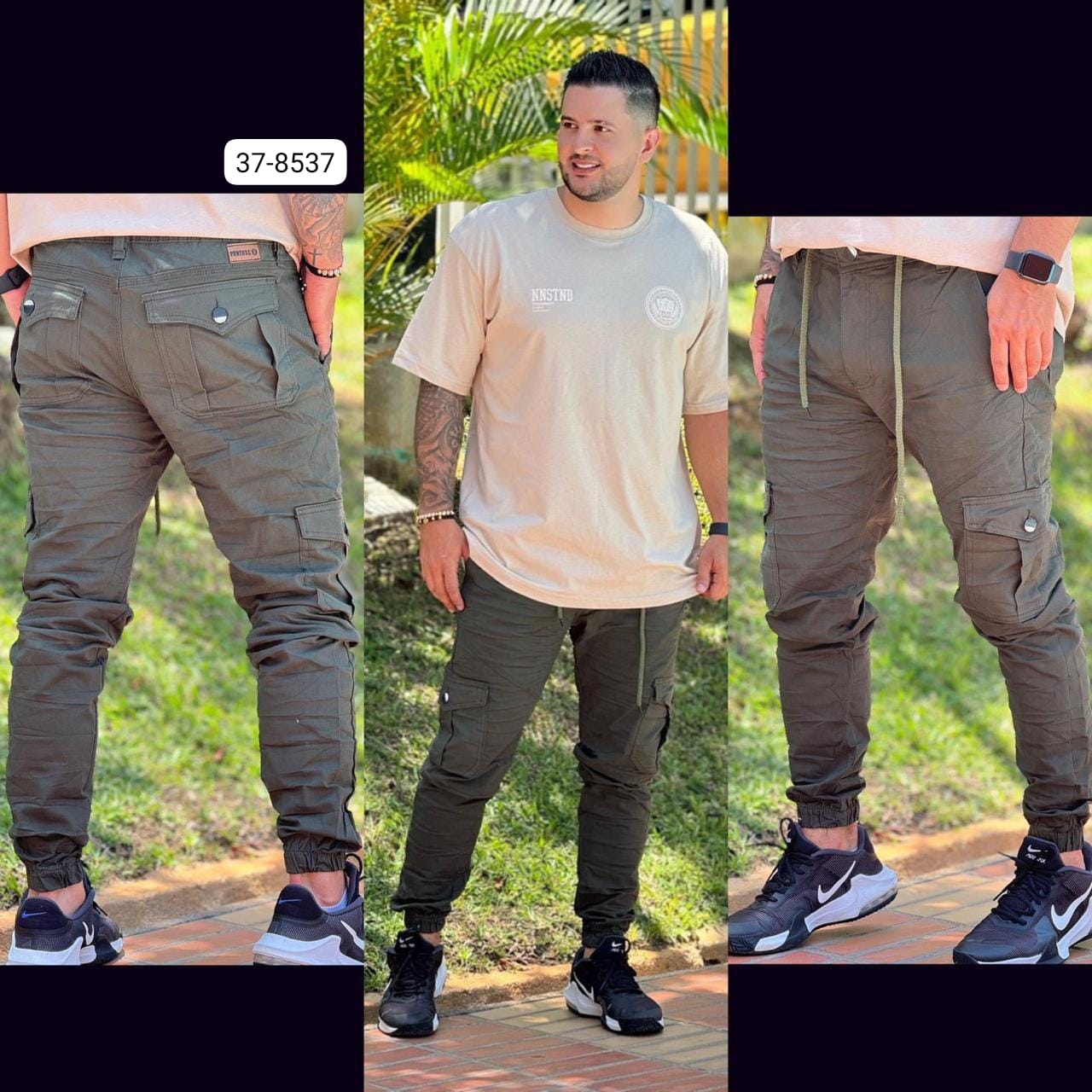 Jogger Para Hombre 37-8537 (M)