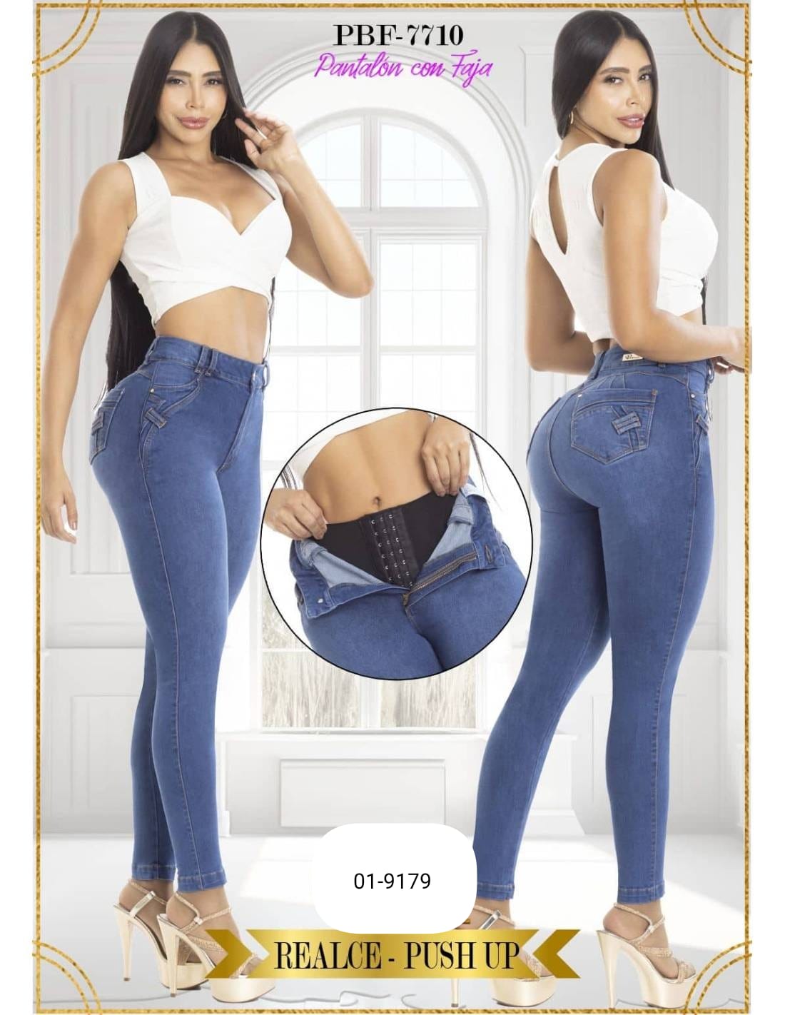 Jean Para Mujer 01-9179 (S)