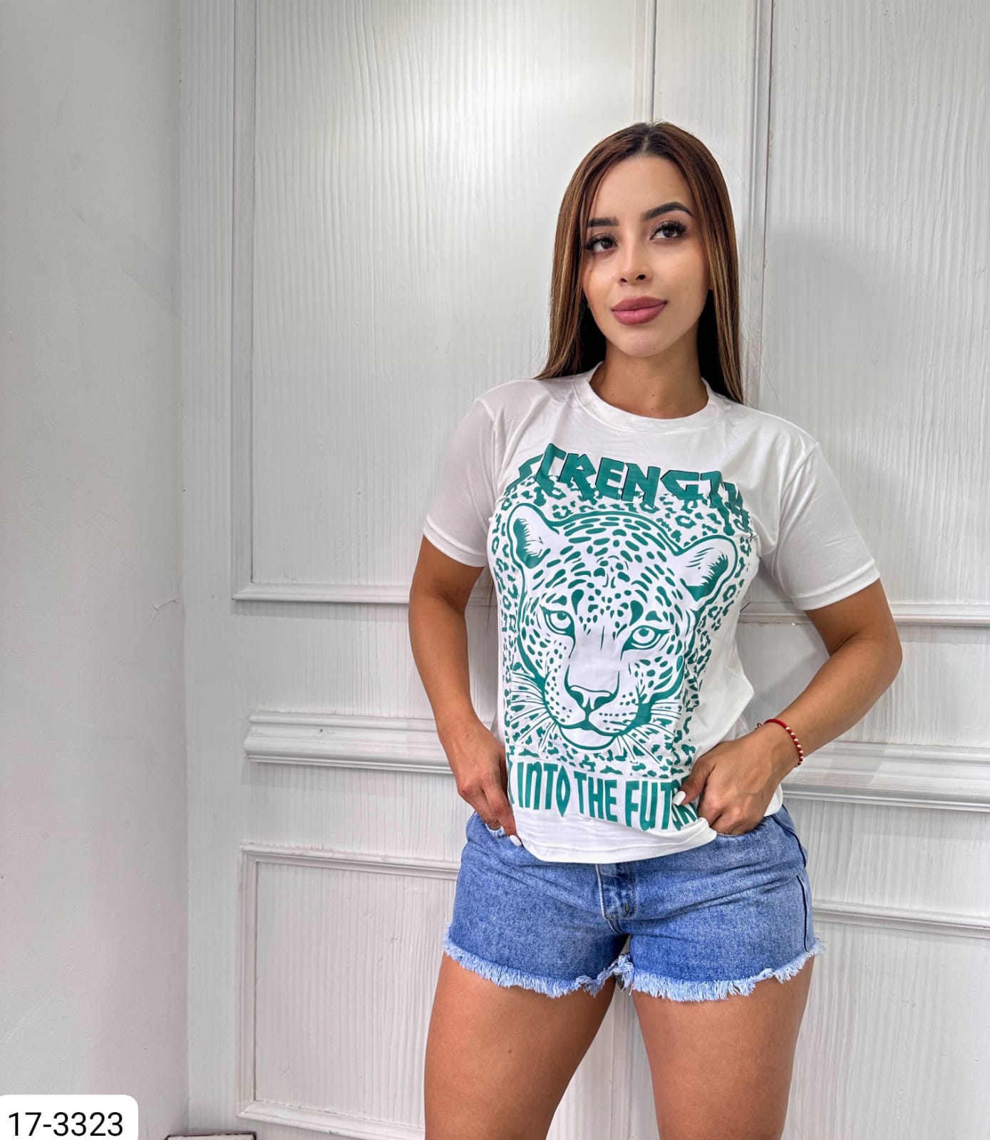 Camiseta Para Mujer 17-3323