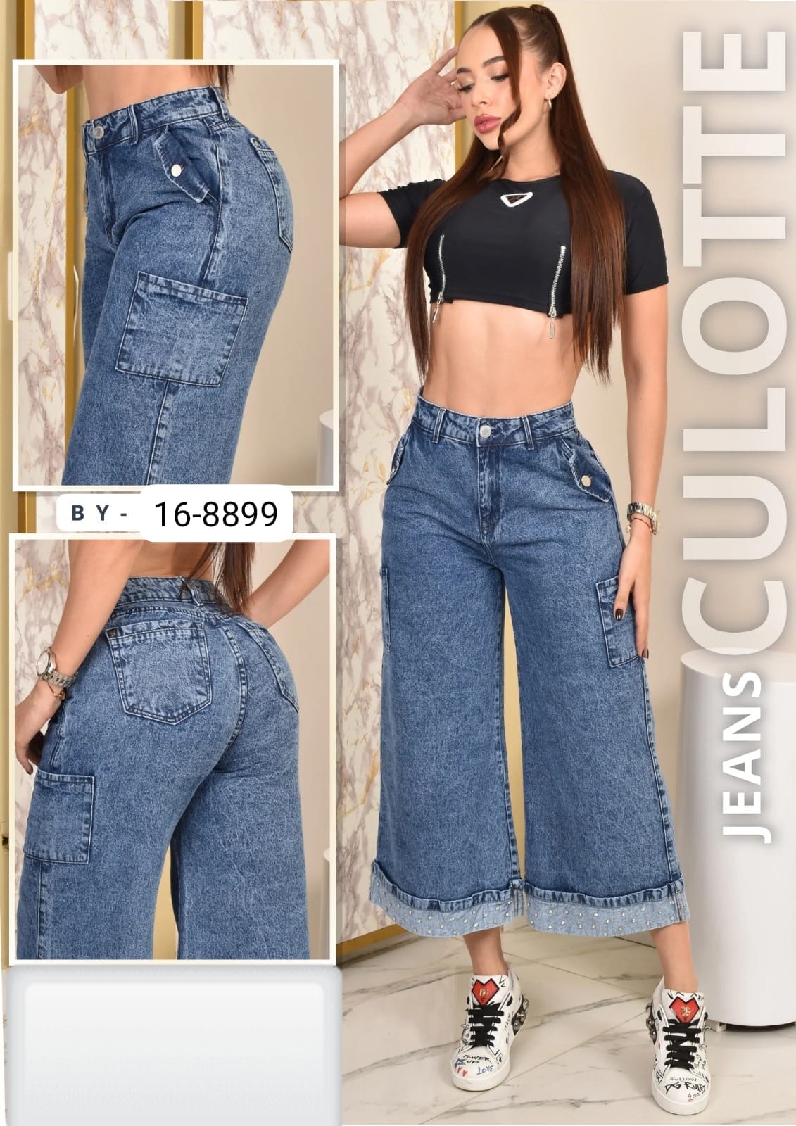 Jean Para Mujer 16-8899 (J)