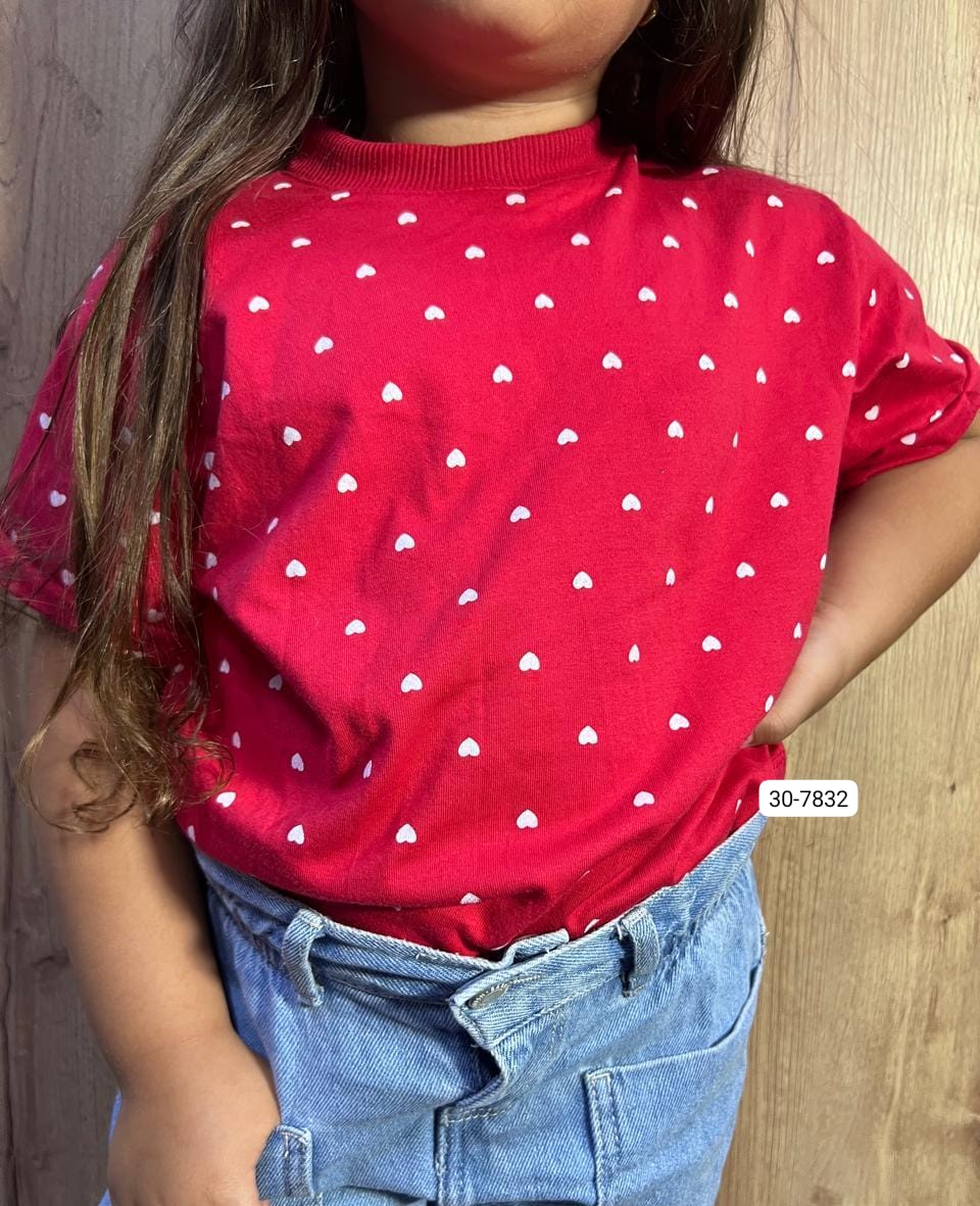 Camiseta Para Niña 30-7832 (S)