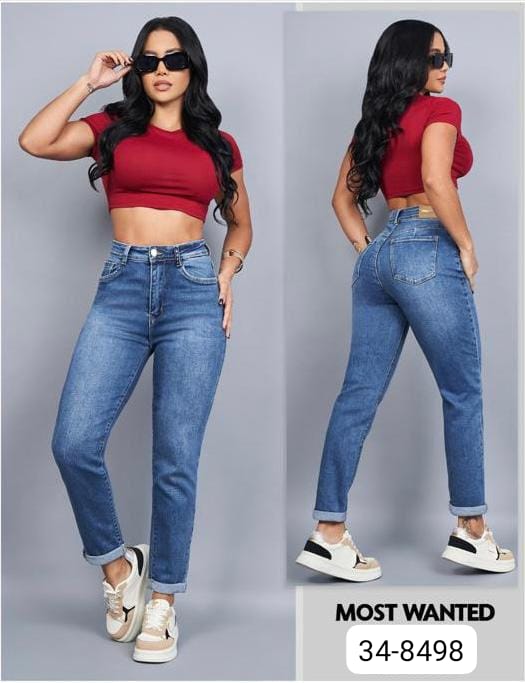 Jean Para Mujer 34-8498 (J)