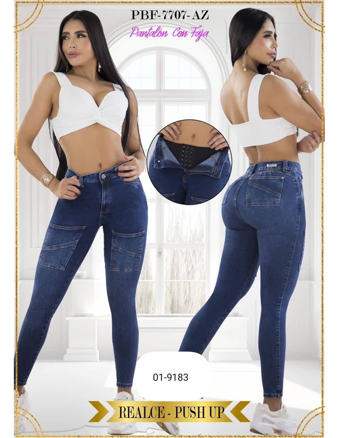 Jean Para Mujer 01-9183 (S)