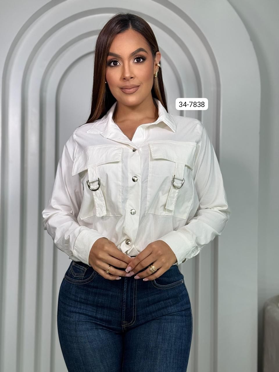 Chaqueta Para Mujer 34-7838 (M)