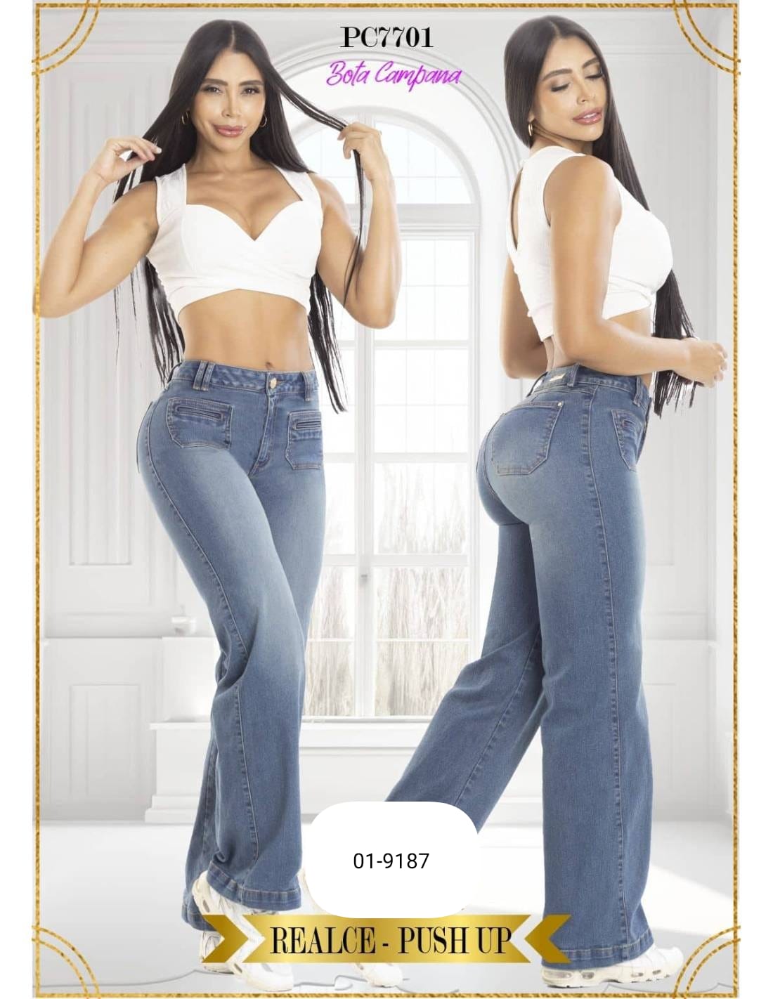 Jean Para Mujer 01-9187 (S)