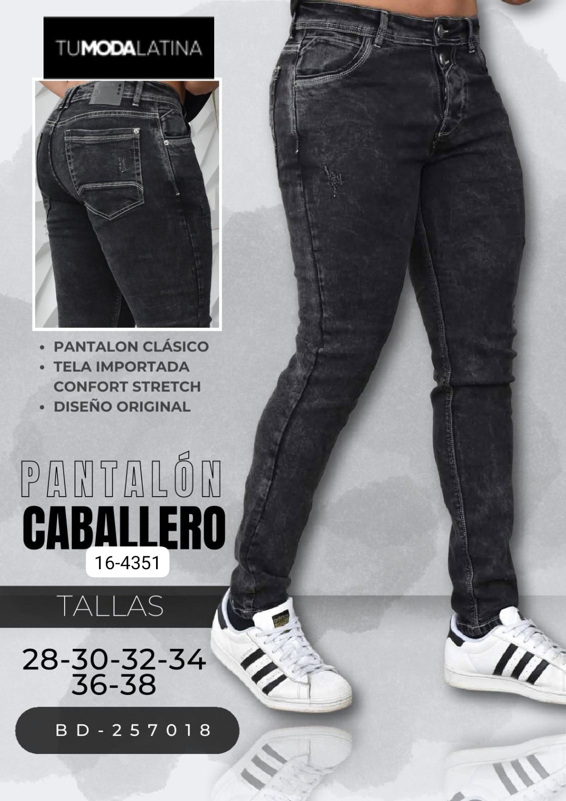Jean Para Hombre 16-4351 (H)