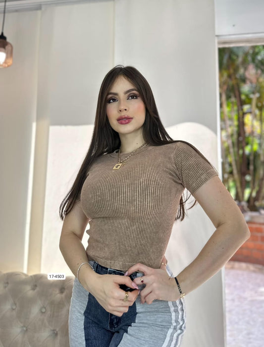 Blusa Para Mujer 17-4503 (S)