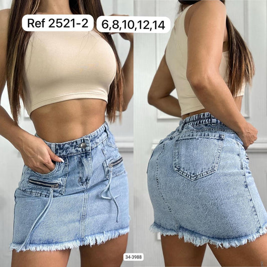 Falda Para Mujer 34-3988