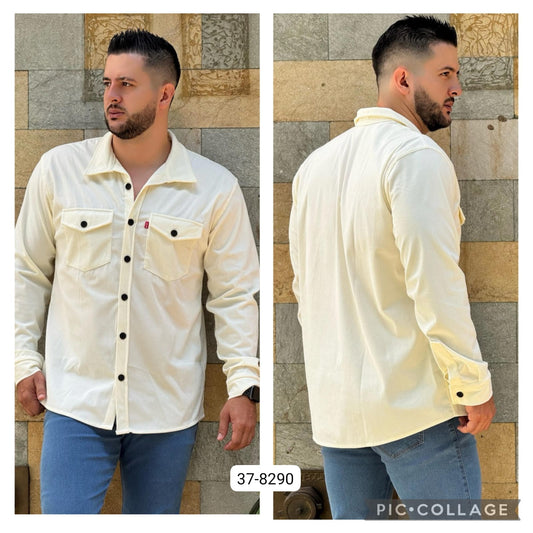 Camisa Manga Larga Para Hombre 37-8290 (S)