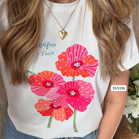 Camiseta Para Mujer 35-9296 (M)