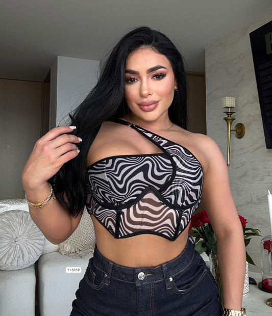 Crop Top Para Mujer 11-5118 (J)