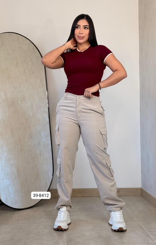 Pantalón Para Mujer 39-8412 (S)