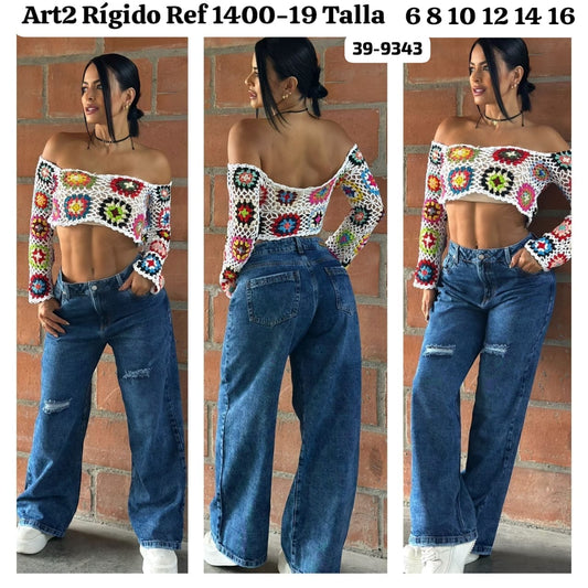 Jean Para Mujer 39-9343 (M)