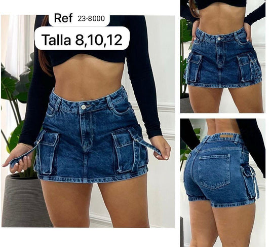 Falda Para Mujer 23-8000 (J)