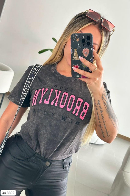 Camiseta Para Mujer 34-3309
