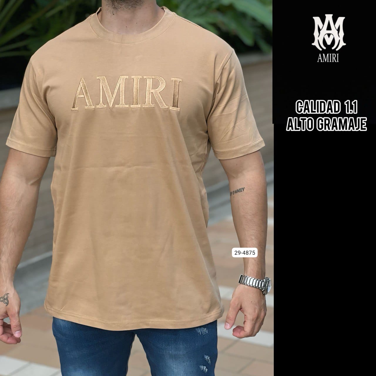 Camiseta Para Hombre 29-4875 (S)
