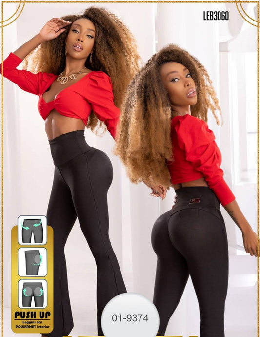 Leggings Levanta Cola Para Mujer 01-9374 (M)