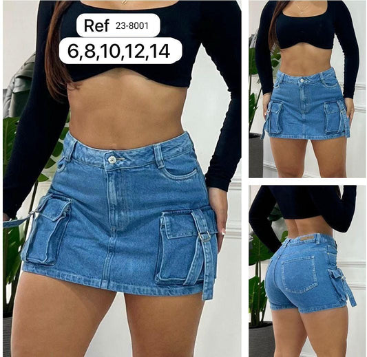 Falda Para Mujer 23-8001 (J)