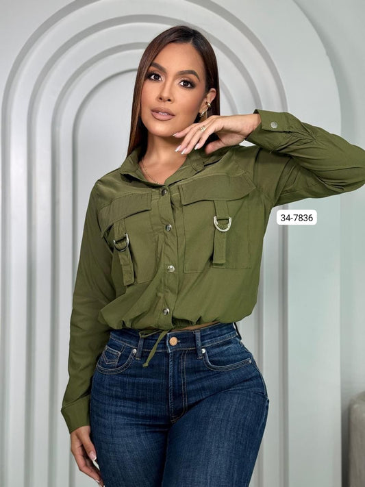 Chaqueta Para Mujer 34-7836 (M)