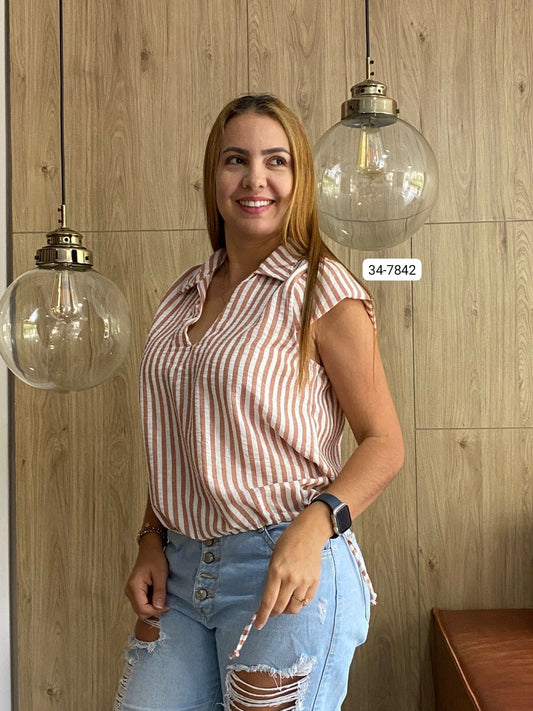 Blusa Para Mujer 34-7842 (M)