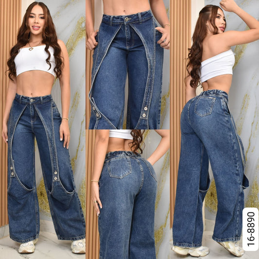 Jean Para Mujer 16-8890 (J)