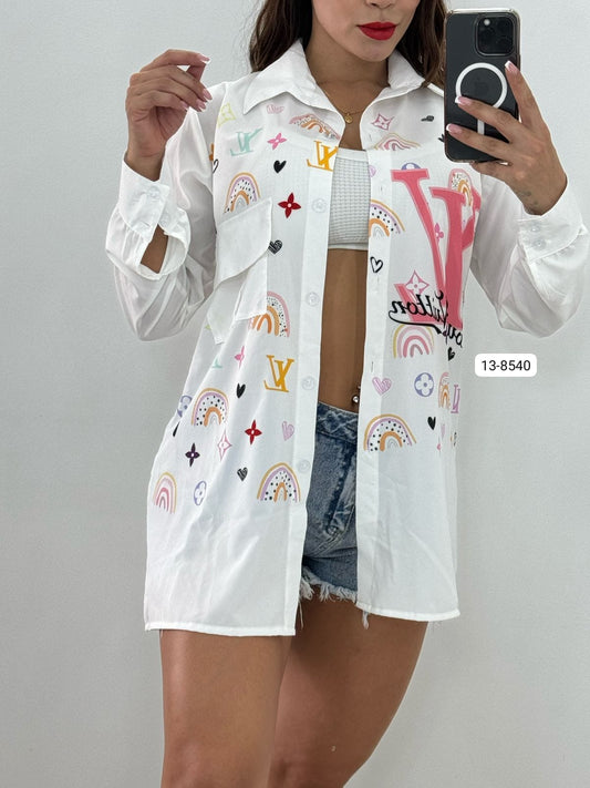 Blusa Para Mujer 13-8540 (M)