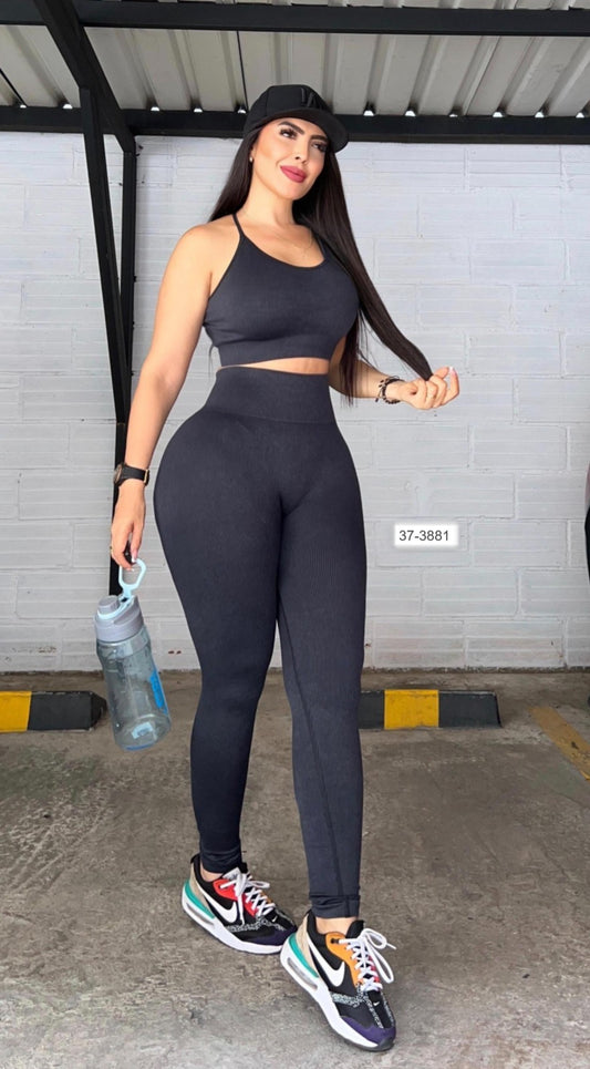 Conjunto Deportivo Seamless Para Mujer 37-3881 (J)