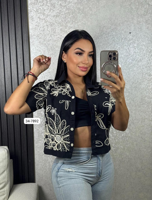 Camisa (Incluye Top) Para Mujer 34-7892 (M)