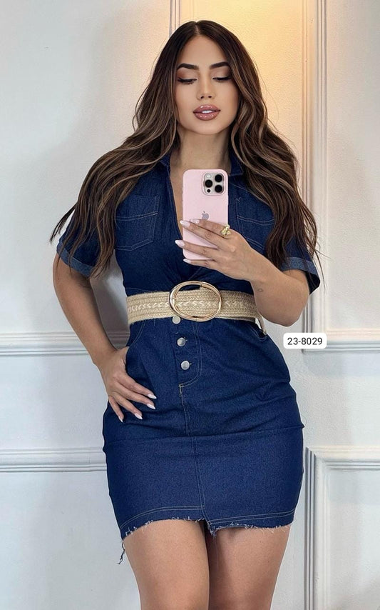Vestido Para Mujer (no incluye cinturón) 23-8029 (M)