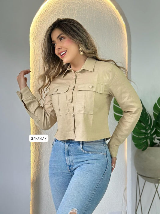 Camisa Para Mujer 34-7877 (M)