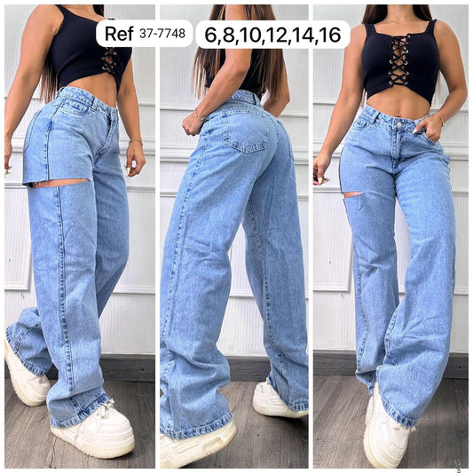 Jean Para Mujer 37-7748 (J)