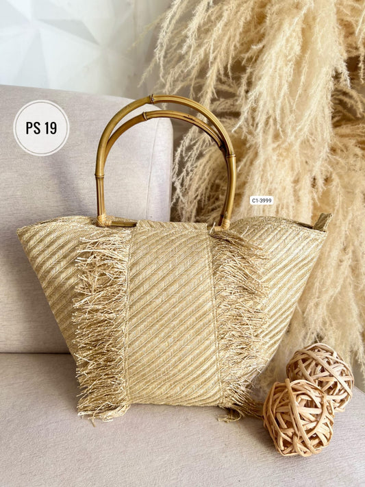 Bolso En Yute Para Mujer C1-3999 (S)