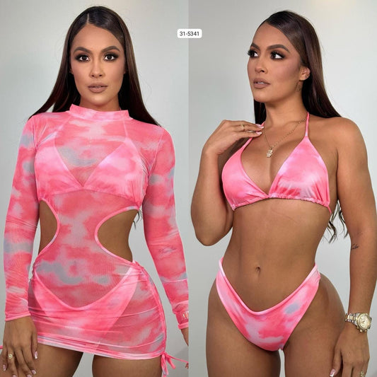 Trio Vestido De Baño Para Mujer 31-5341 (J)