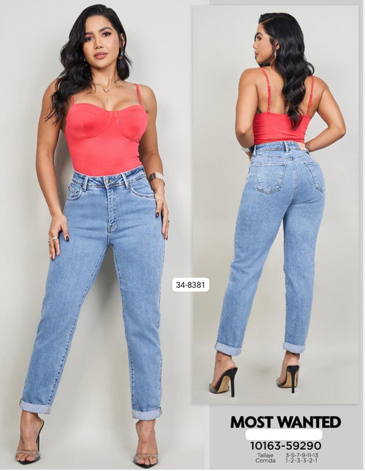 Jean Para Mujer 34-8381 (S)