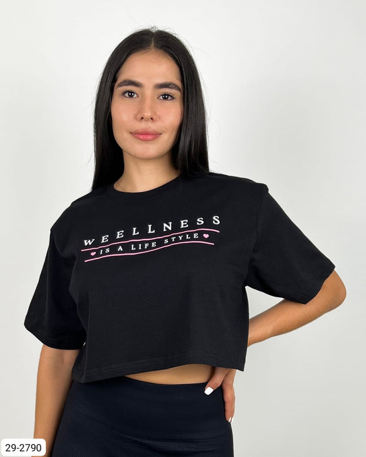 Camiseta Corta Para Mujer 29-2790