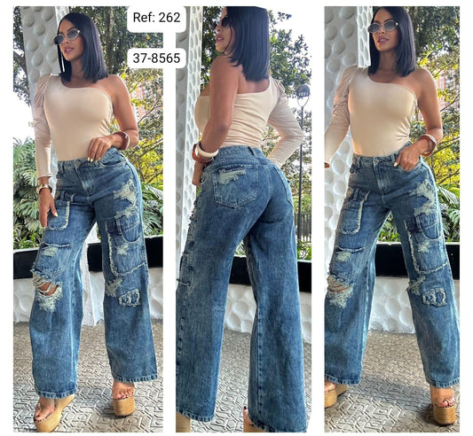 Jean Para Mujer 37-8565 (M)
