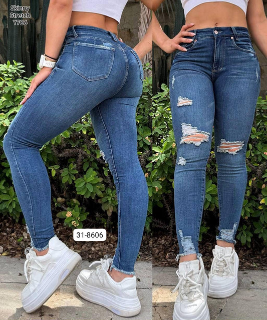 Jean Para Mujer 31-8606 (M)