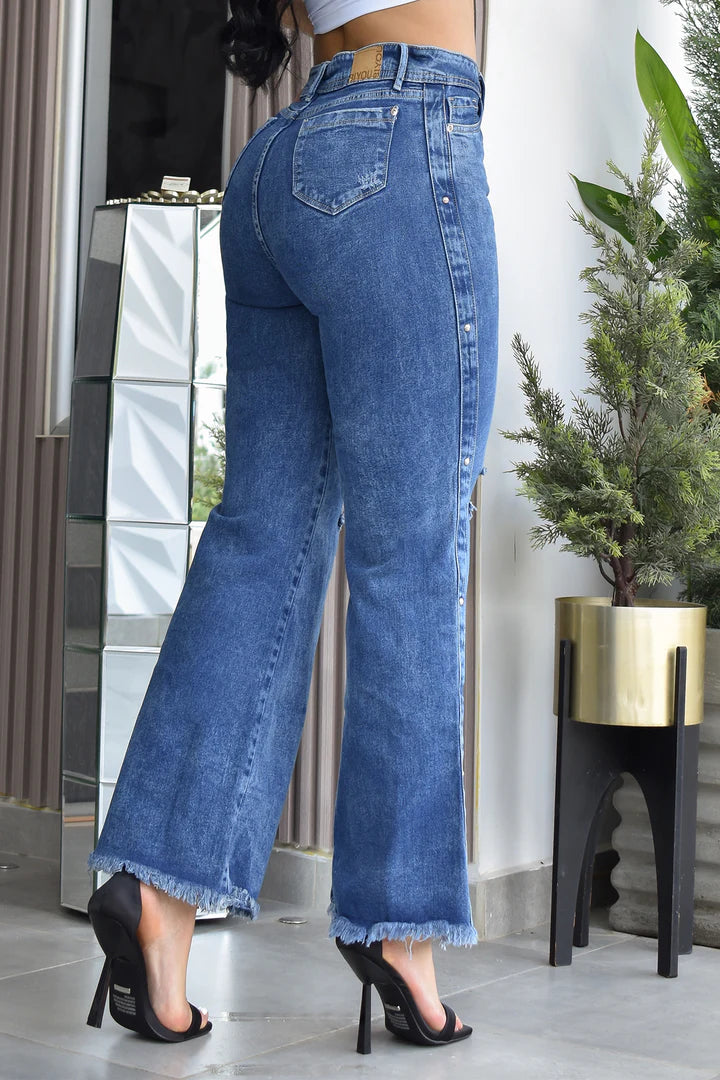 Jeans  Palazzo  Moldeador