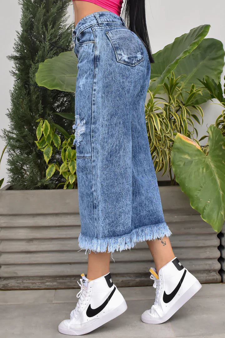 JEAN CULOTTE BY3517