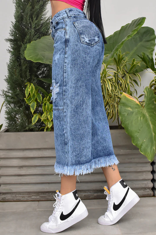 JEAN CULOTTE BY3517